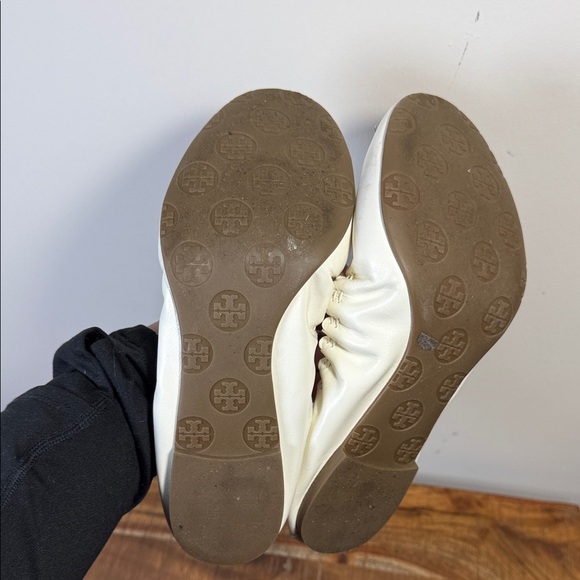 Tory Burch Cream White Ballet Flats, Women’s 8.5 - Picture 6 of 7